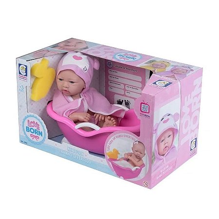 LOVE BORN BANHO DIVERTIDO ROSA