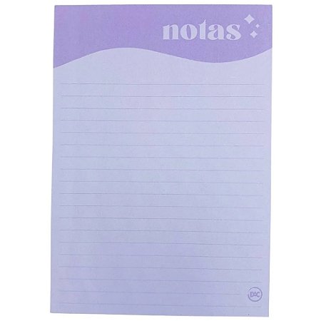 BLOCO DESTACAVEL NOTAS C/30F.