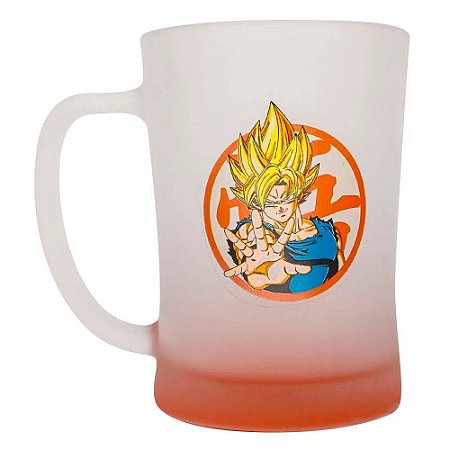 CANECA CHOP FOSCA 650ML DRAGON BALL Z SIMBOLO   :SEM GTIN