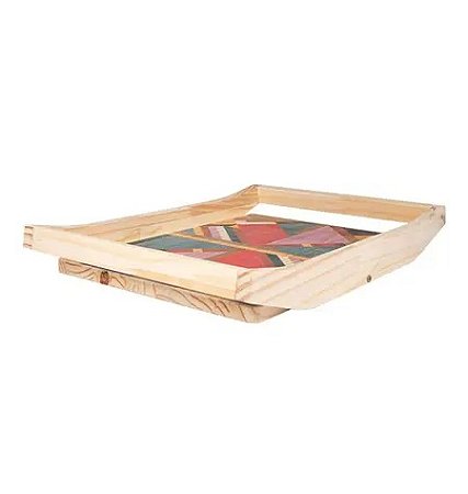 BANDEJA COM ALCA CURVADA - FLOR (E SER)