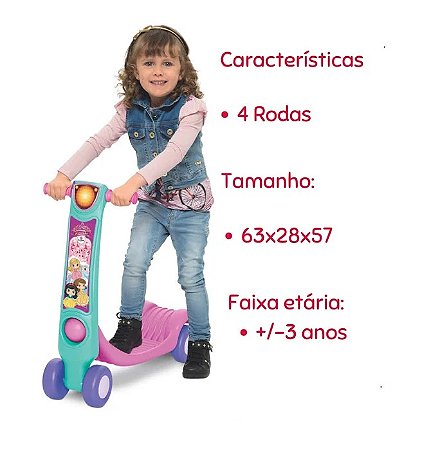 271-PATINETE PATITOYS MENINA-SOLAPA 0.SORTIDO,UNICO