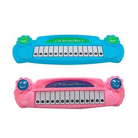 PIANO MUSICAL COM LUZ E SOM