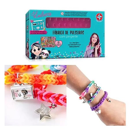 FABRICA DE PULSEIRAS DA LULUCA COM PINGENTES