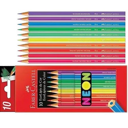 ECOLAPIS COR NEON - 10 CORES FSC*