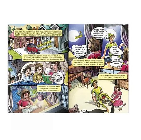 CLASSICOS EM QUADRINHOS: PETER PAN