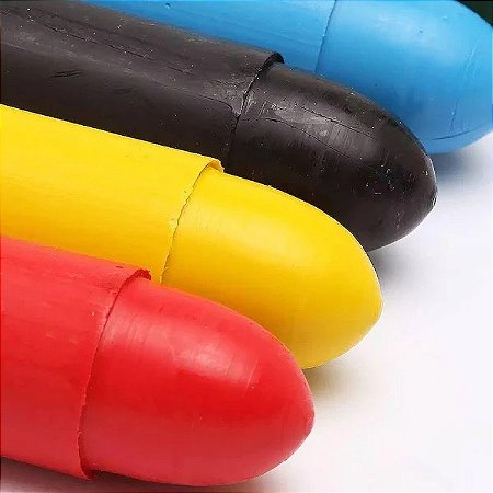 GIZ CERA CURTON 06 CORES ACRILEX PRIMEIRO GIZ(E)