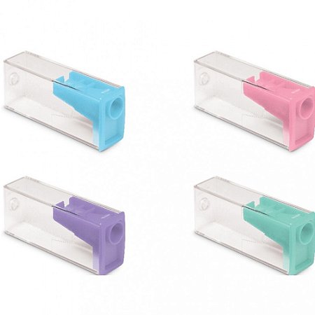 APONTADOR COM DEPÓSITO TONS PASTEL