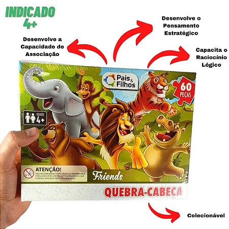 Q. CABECA 60 PCS - FRIENDS - PREMIUM