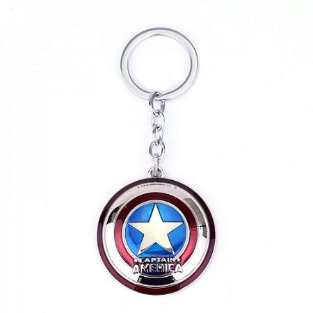 CHAVEIRO DE METAL - ESCUDO CAPITAO AMERICA
