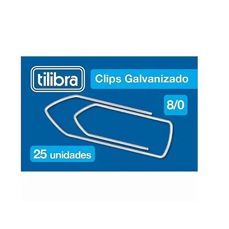 CLIPS 8/0 GALV CX/25 7891027300548