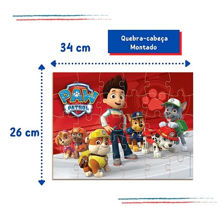 MAD. - Q. C. - PATRULHA CANINA - 30 PEÇAS
