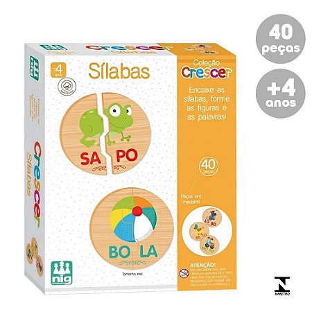 MAD. CRESCER - SÍLABAS