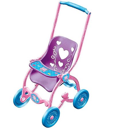 MAMI BABY CARRINHO DE BONECA ROSA, AZUL