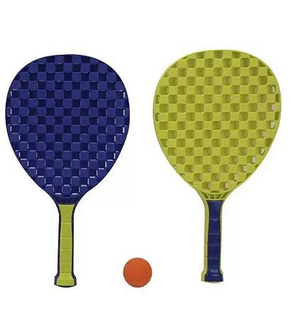 GO PLAY KIT TENIS COM 2 RAQUETES E BOLIN
