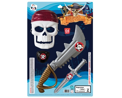PIRATAS 7 MARES - KIT MED 7896464707370