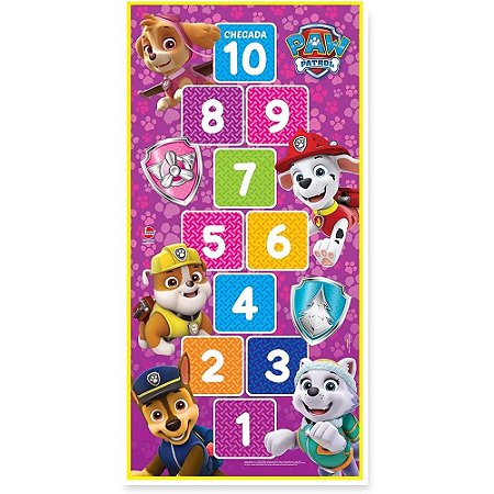 TAPETE PATRULHA CANINA FEMININO