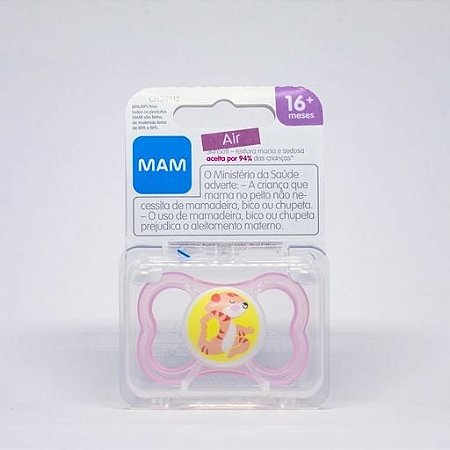 CHUPETA MAM AIR 16+ ROSA