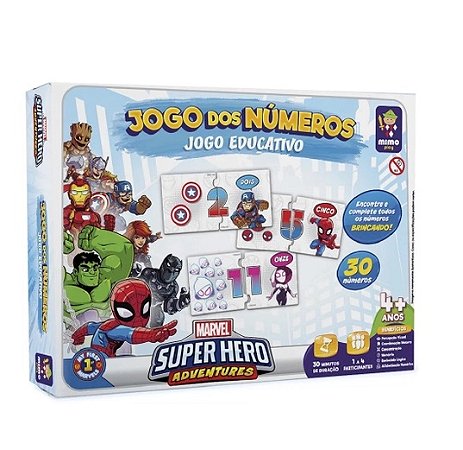 JOGO EDUC MARVEL JOGO DOS NUMEROS
