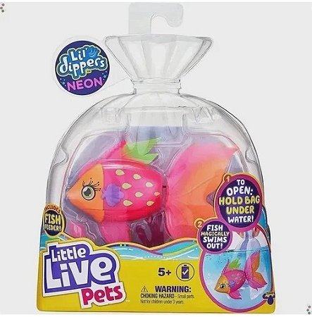 F00265 LITTLE LIVE PETS PEIXE MERGULHADOR