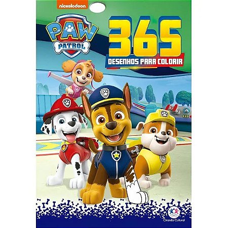 91615 PATRULHA CANINA  365 DESENHOS PARA COLORIR