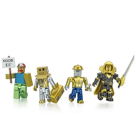 ROBLOX - PACK 4 FIGURAS GOLDEN