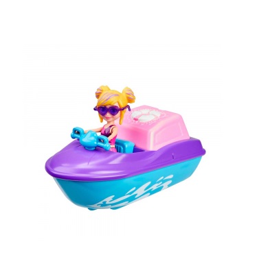 GXV26 POLLY POCKET BONECA COM ACESSORIOS AQUATICOS