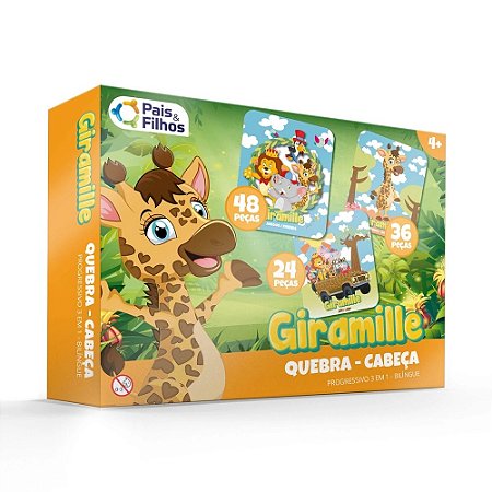 Q. CABECA 24/36/48 PCS PROGRESSIVO - GIRAMILLE - PREMIUM
