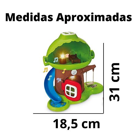 LITTLE LAND CASINHA NA ARVORE