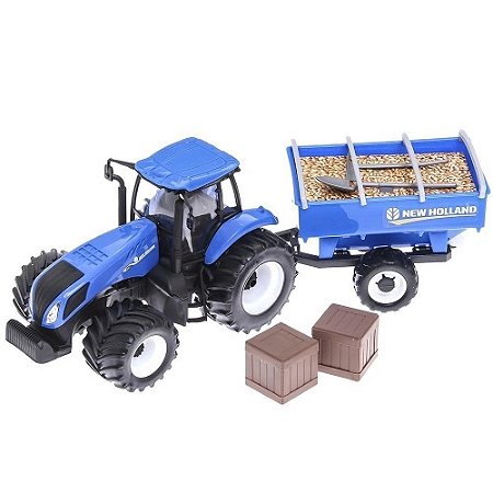 NEW HOLLAND AGRICULTURE TRATOR T8 GRANELEIRO