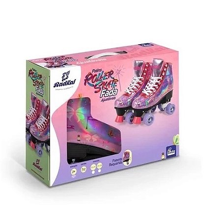 PATINS 04 RODAS AJUST. FADAS 31-34
