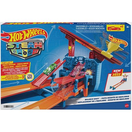 HDY48 HOT WHEELS STEAM PISTA DESAFIO DO EQUILIBRO