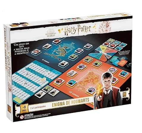 JOGO ENIGMA DE HOGWARTS - HARRY POTTER