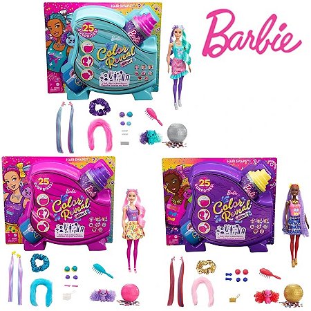 HBG38 BARBIE COLOR REVEAL PENTEADOS DE FESTA
