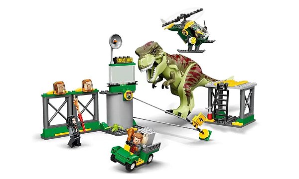 FUGA DE DINOSSAURO T. REX