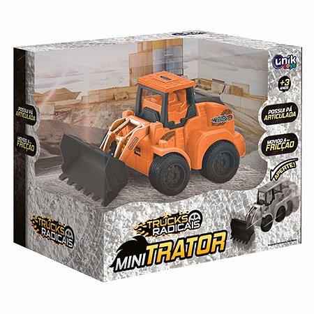 MINI TRATOR TRUCKS RADICAIS LARANJA