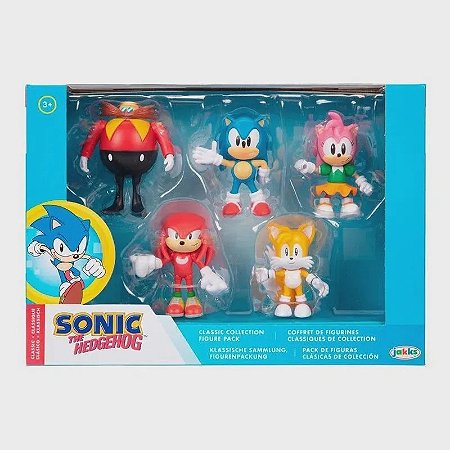 SONIC - PERSONAGENS COLECIONAVEIS - PACK C/5 VALOR ST : R$0