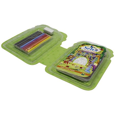 MEU PEQUENO KIT DE ARTE & CRIATIVIDADE!SELVA DIVERTIDA