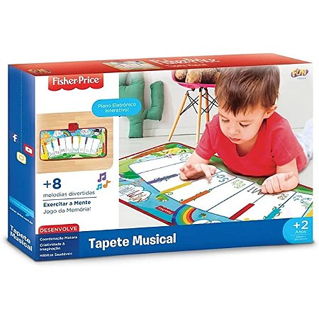 F00059 FISHER PRICE TAPETINHO MUSICAL M