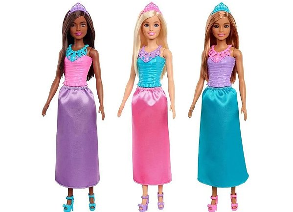 HGR00 BARBIE PRINCESAS SORTIMENTO