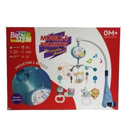 PROJETOR E MOBILE TURMINHA ANIMAL RS