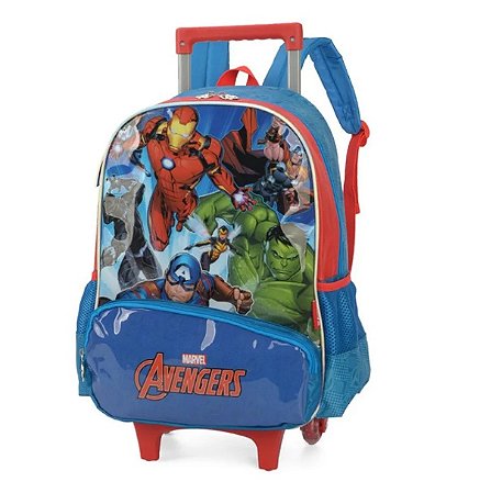 MOCHILA COM RODAS AZUL UN