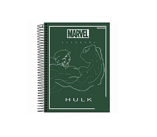 STARSCHOOL CADERNO 1/4 ESP. AVENGERS CD 80FLS R 0204