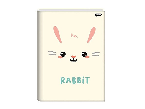 CADERNO UNIV. CD BROCHURA JANDAIA 80F CUTE ANIMALS