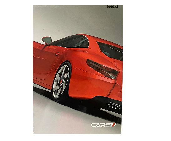 STARSCHOOL CADERNO QUADRICULADO BROCHURA CD 80F CARS