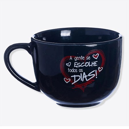 CANECA SOPA 500ML A GENTE SE ESCOLHE  EAN :7908011787718