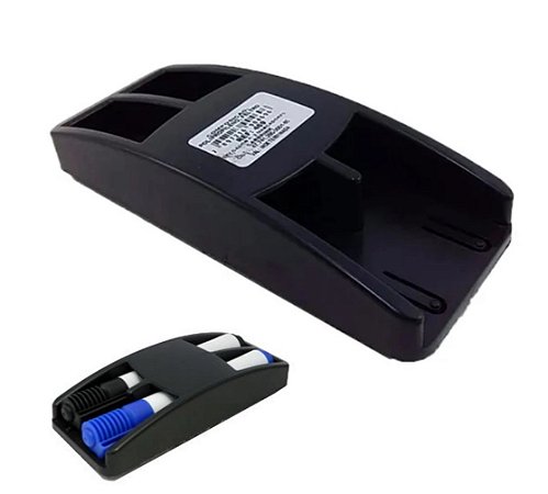 APAGADOR QUADRO BRANCO C/SUPORTE P/CANETAS CARBR(E)