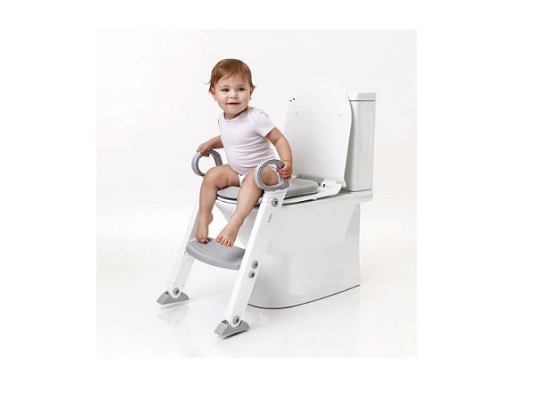 ASSENTO REDUTOR COM ESCADA CINZA