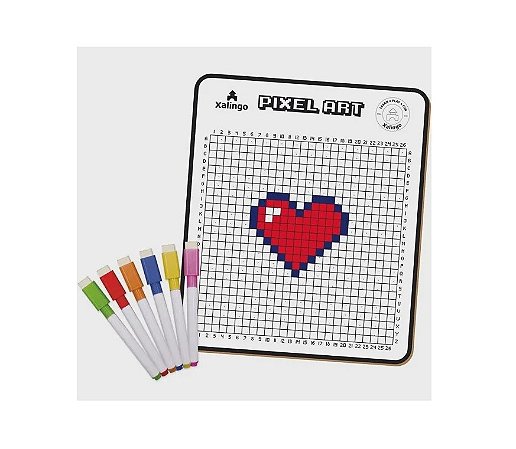 QUADRO PIXEL ART PARA COLORIR - DESENVOLVIMENTO