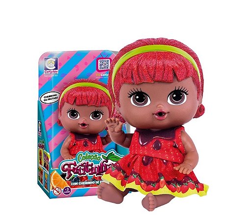 COLECAO FRUTINHAS MORANGO CCHOCOLATE