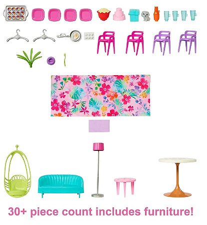 HCD50 BARBIE MALIBU CASA